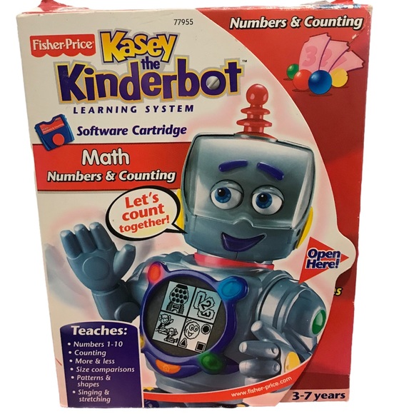 Fisher Price Kasey The Kinderbot Learning System Software Cartridge Math - Picture 1 of 4